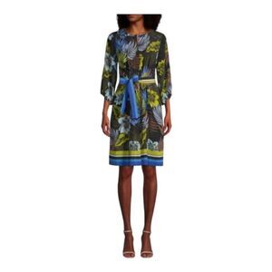 KOBI Halperin Celine Silk Shirtdress Size Small ** missing belt